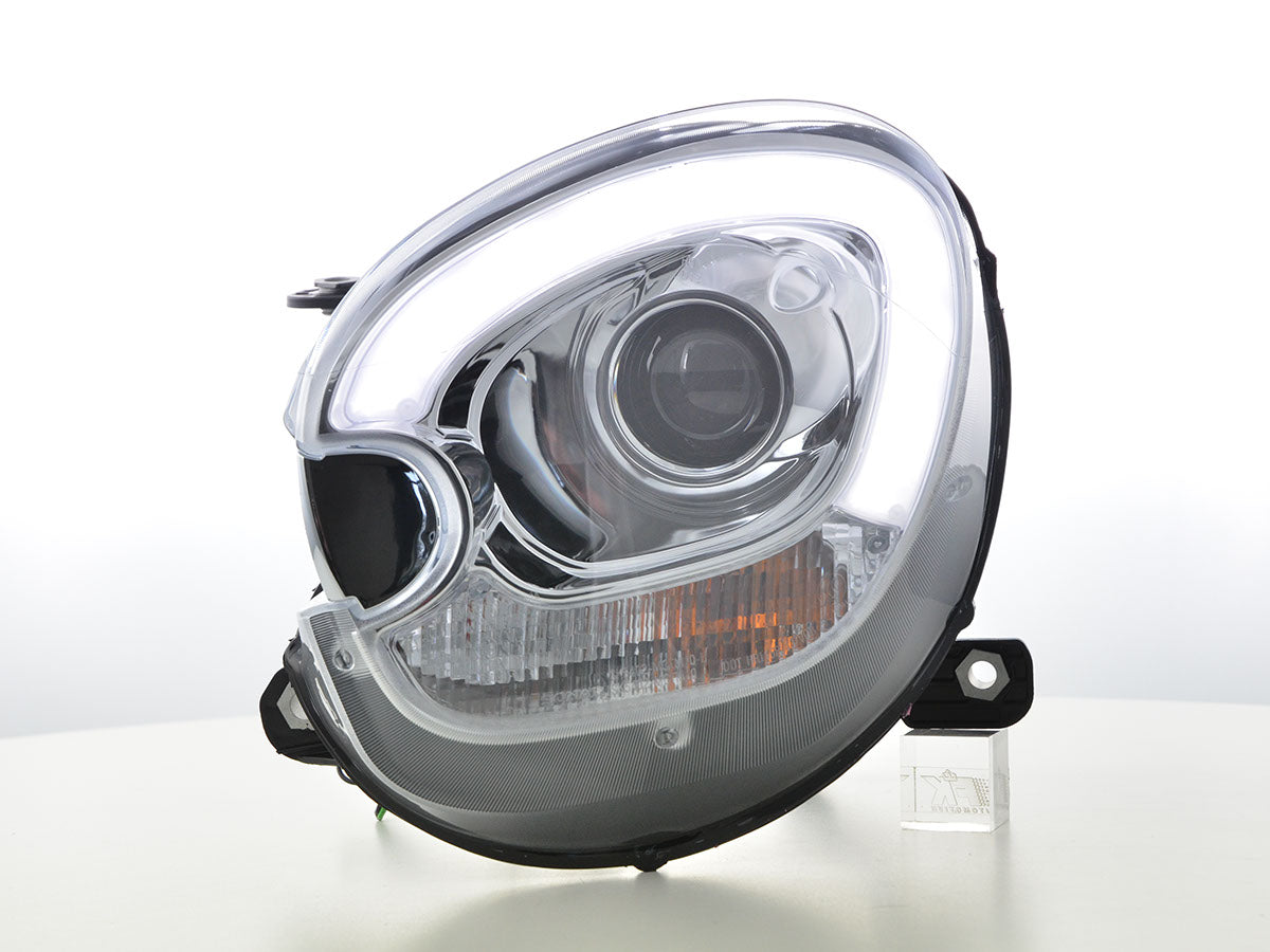 Scheinwerfer Set Daylight LED TFL-Optik Mini Countryman (R60) 10-17 chrom Scheinwerfer Set Daylight LED TFL-Optik Mini Countryman (R60) 10-17 chrom
